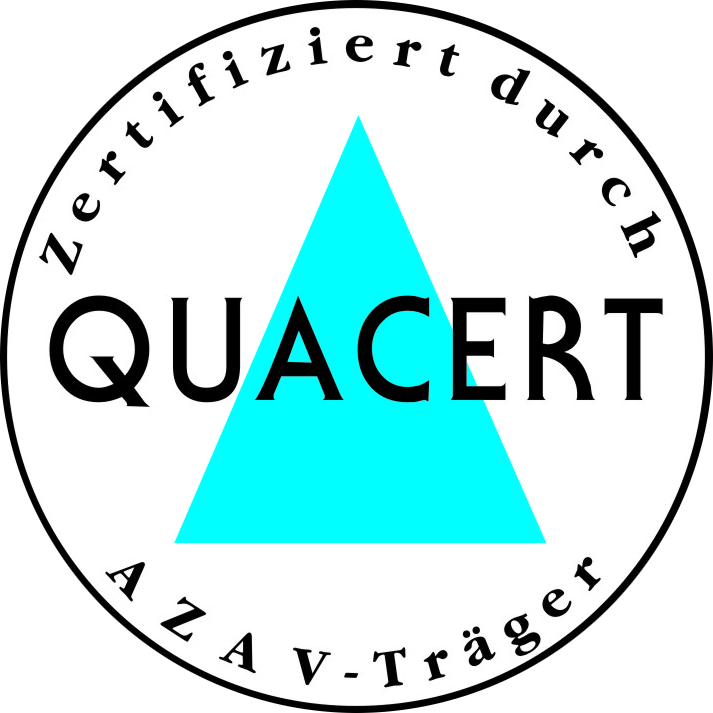 zertifiziert durch - QUACERT - AZAV Träger